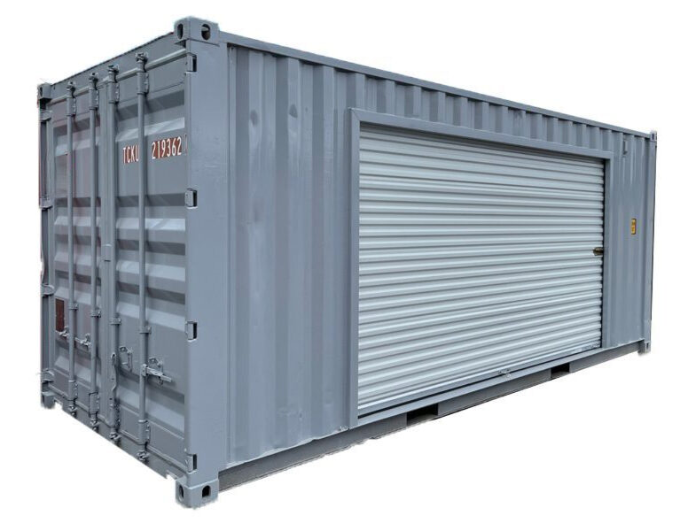 CONTAINER 20 PIEDS AVEC PORTE ROULANTE 12